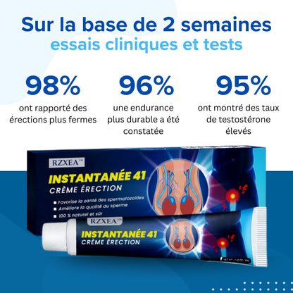 🔥 OFFRE SPÉCIALE 2026 🔥 PLUS DE 50 000 VENDUS ! 💥 Crème d'érection instantanée 41 secondes RZXEA™ – Ressentez l'effet en 41 sec, résultats ultra-fermes, action rapide et puissante. 🚀